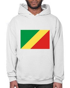 Congo Republic of the 614# - world flags- Hoodie