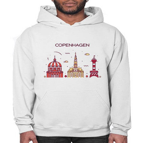 Copenhagen 625# - cities- Hoodie