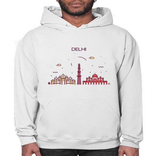 Delhi 656# - cities- Hoodie