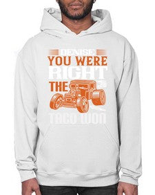 Denise you were right the taco won 108# - hot rod- Hoodie