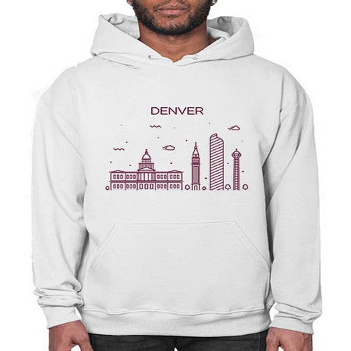 Denver 659# - cities- Hoodie
