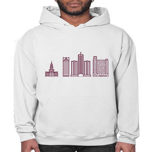 DetroitMI 664# - cities- Hoodie