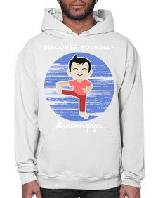 Discover Yourself Discover Yoga 199# - yoga- Hoodie