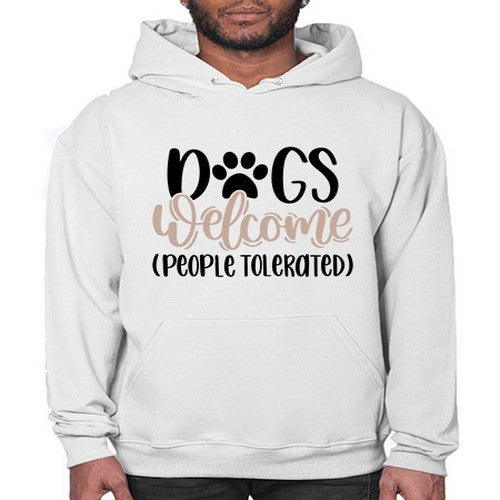 Dogs Welcome Style 21# - dogs- Hoodie