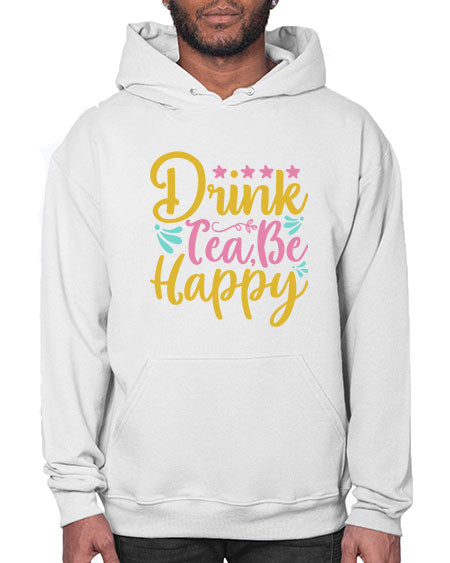 Drink tea be happy Style 67# - summer- Hoodie