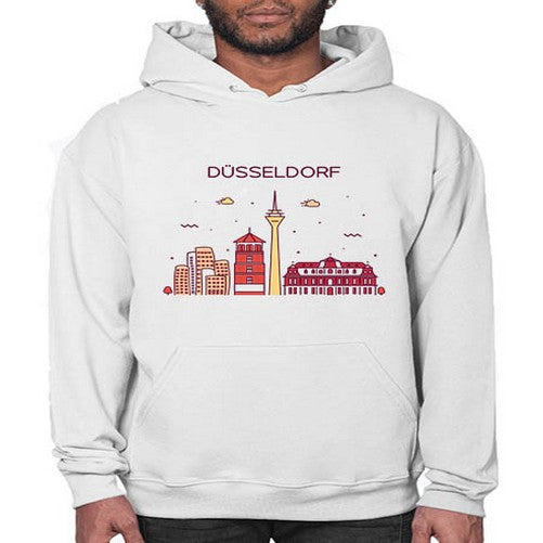 Dusseldorf 698# - cities- Hoodie