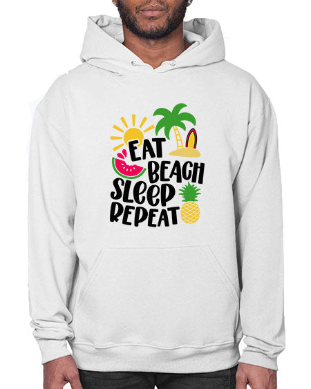 Eat Beach Sleep Repeat Style 47# - summer- Hoodie