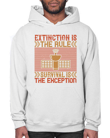 Extinction is the rule Survival is the exception 294# - general science- Hoodie
