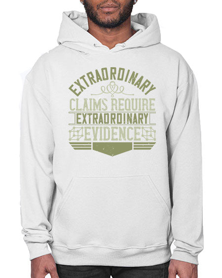 Extraordinary claims require extraordinary evidence 293# - general science- Hoodie