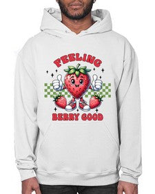 Feeling Berry Good Strawberry 964# - strawberry- Hoodie