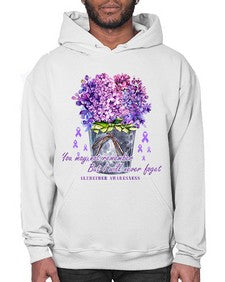 Flower Remember AlzheimerS Awareness 148# - alzheimers- Hoodie