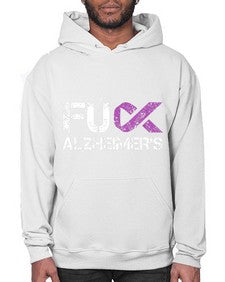 Fuck Alzheimers Fuck Dementia Alzheimer 151# - alzheimers- Hoodie