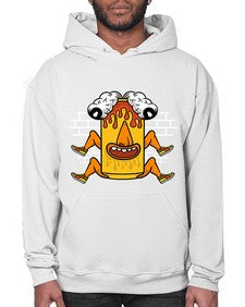Fuck the weekend 128# - cartoon general- Hoodie