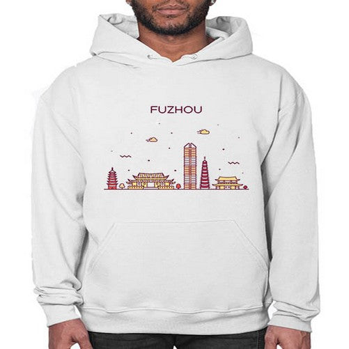 Fuzhou 753# - cities- Hoodie