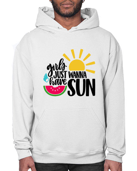 Girls Just Wanna Have Sun Style 44# - summer- Hoodie