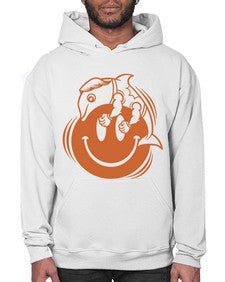 Give smile get hugs 131# - cartoon general- Hoodie
