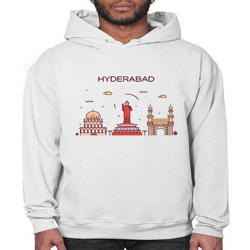 Hyderabad 916# - cities- Hoodie