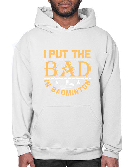 I 1056# - badminton- Hoodie