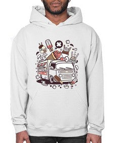 Ice Cream Van 1174# - ice cream- Hoodie