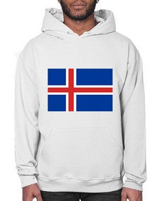 Iceland 921# - world flags- Hoodie