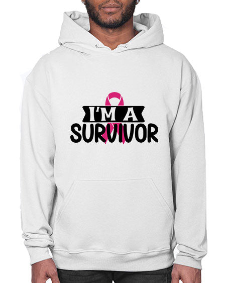 Im a Survivor 17# - breast cancer- Hoodie
