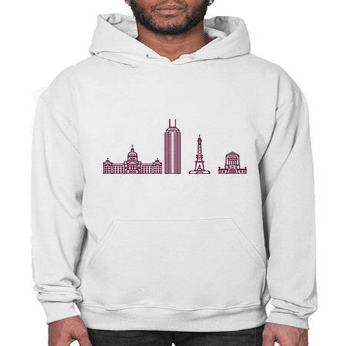 Indianapolis 948# - cities- Hoodie