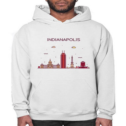 Indianapolis 949# - cities- Hoodie