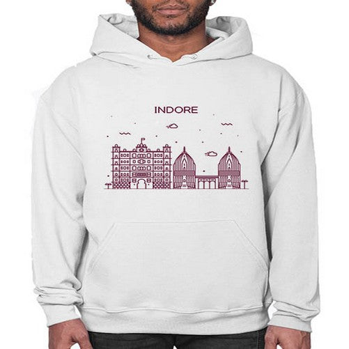 Indore 951# - cities- Hoodie