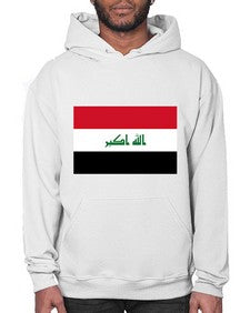 Iraq 961# - world flags- Hoodie