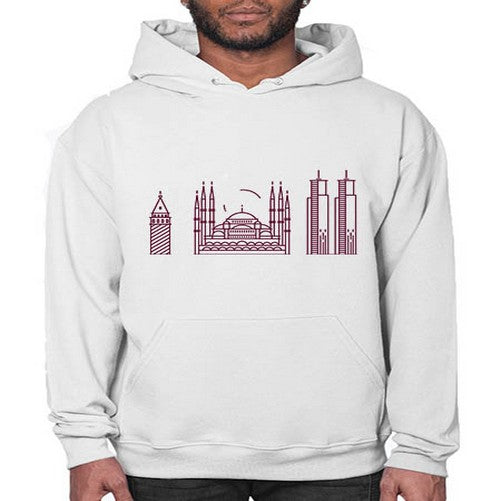 Istanbul 966# - cities- Hoodie