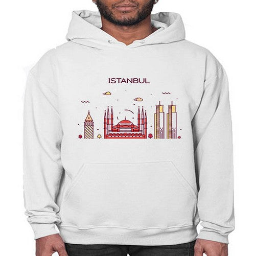 Istanbul 968# - cities- Hoodie