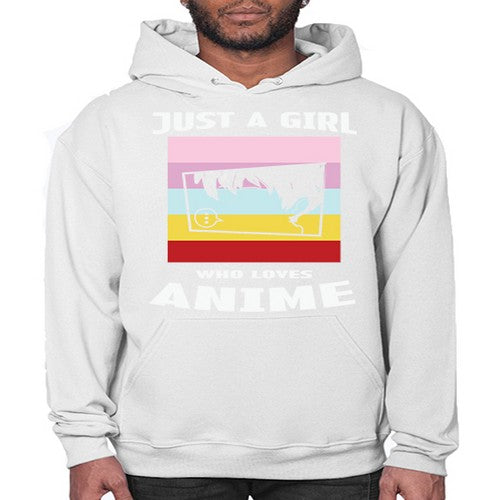 Just A Girl Who Loves Anime 265# - anime- Hoodie