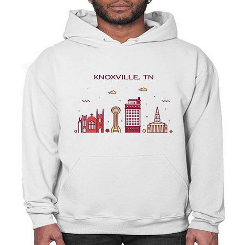 KnoxvilleTN 1068# - cities- Hoodie