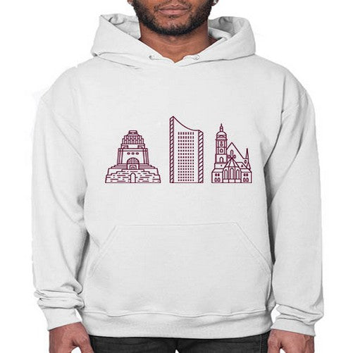 Leipzig 1127# - cities- Hoodie