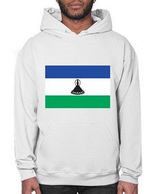 Lesotho 1129# - world flags- Hoodie