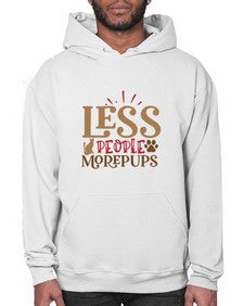 Less People More Pups Style 18# - cats- Hoodie
