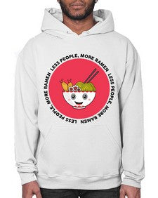 Less People More Ramen 1283# - Ramen- Hoodie