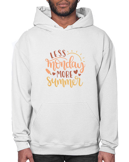 Less monday more summer 90# - summer- Hoodie