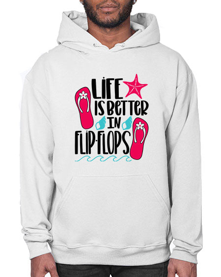 Life Is Better Is FlipFlops Style 31# - summer- Hoodie