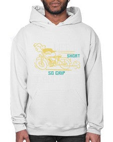 Life is short so grip it and rip it 43# - motorcycle- Hoodie