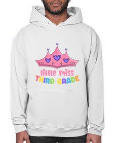 Little Miss third Grade 489# - third grade- Hoodie