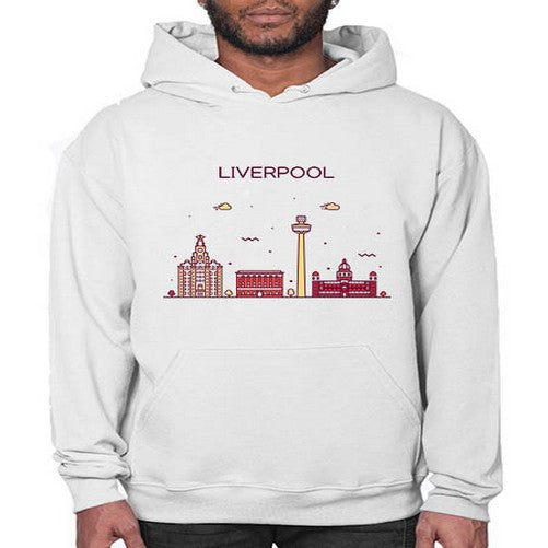 Liverpool 1153# - cities- Hoodie