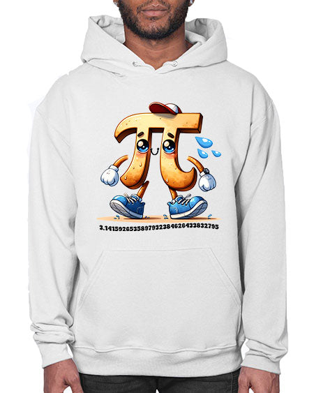 Long Running Pi Symbol Funny 27# - pi- Hoodie