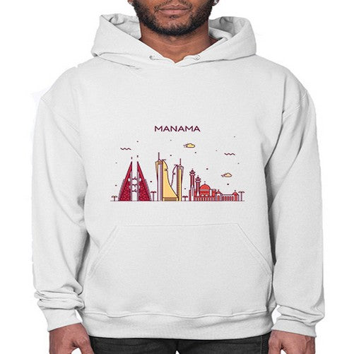 Manama 1225# - cities- Hoodie
