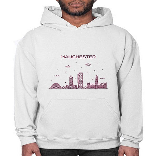 Manchester 1226# - cities- Hoodie