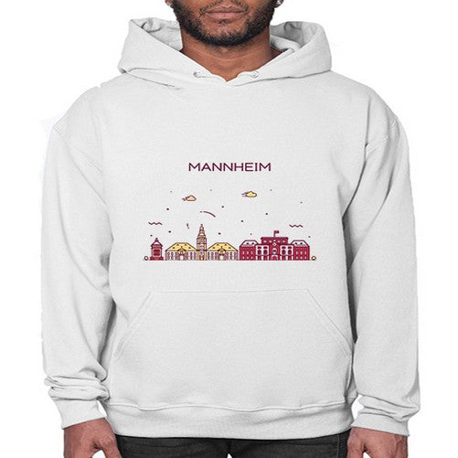 Mannheim 1237# - cities- Hoodie