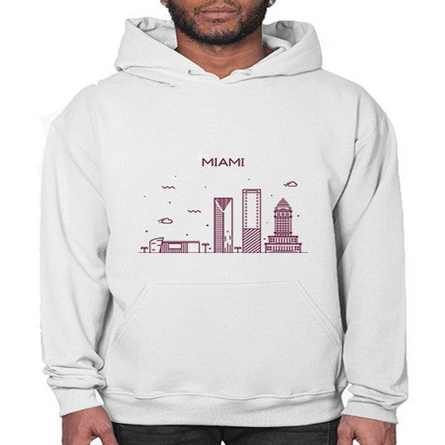 Miami 1282# - cities- Hoodie