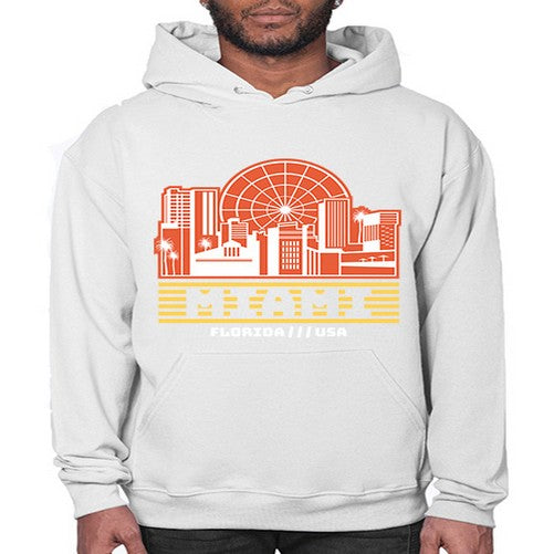 Miami 1284# - cities- Hoodie