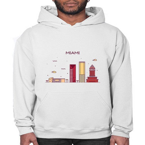 Miami 1285# - cities- Hoodie
