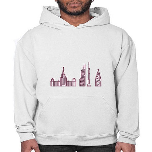 Moscow 1355# - cities- Hoodie